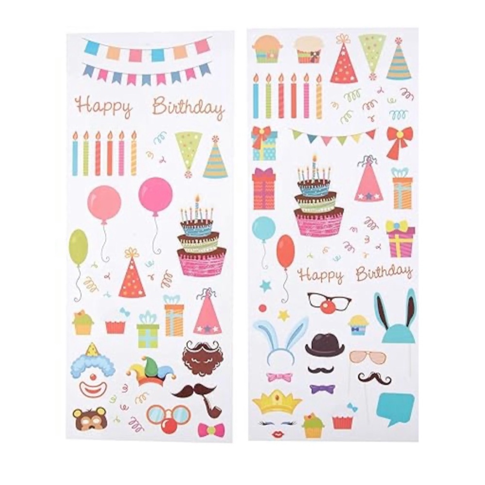 NIP Zink Colorful & Decorative Sticker Sets (21 sheets)